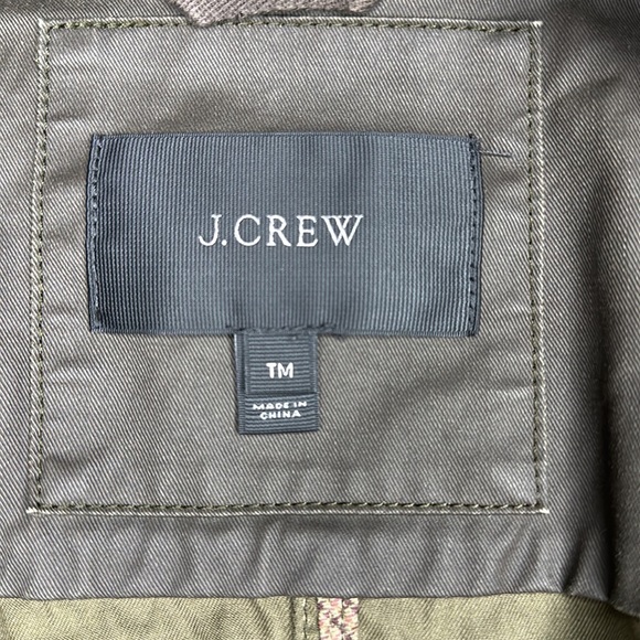 J. Crew Waxed Cotton Field Jacket Medium Tall - Picture 10 of 12